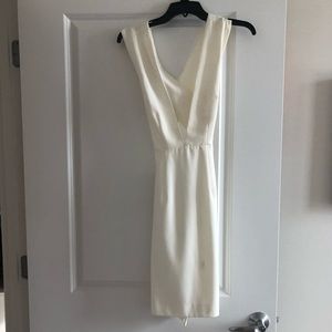 White bodycon dress